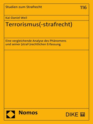 cover image of Terrorismus(-strafrecht)